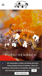 Mobile Screenshot of landgasthofrebstock.de